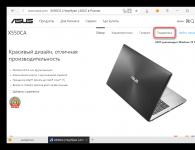 Finding and installing drivers for the ASUS X550C laptop