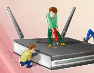 How to find out the password for your wifi router on the Rostelecom, Beeline networks