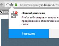 Yandex-applikationer för webbläsarmuff